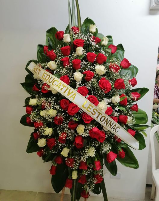 coronas de flores para funerales